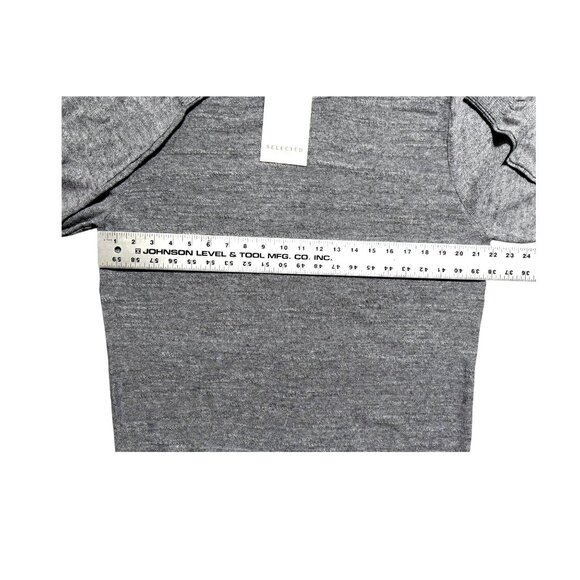 Selected Homme Mens Gray Wool Blend Crewneck Sweater XL NWT - Picture 5 of 8